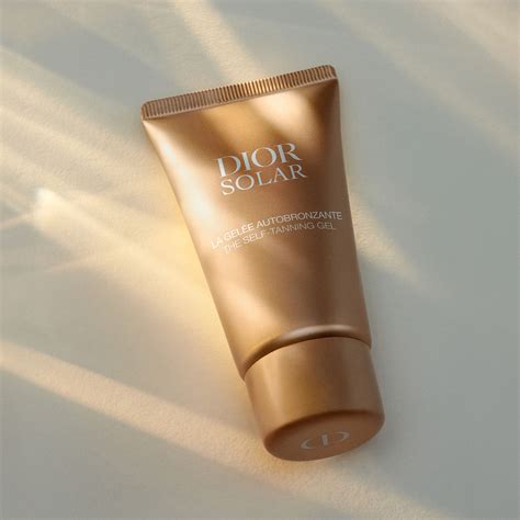 dior solar the self-tanning gel|dior self tanner face.